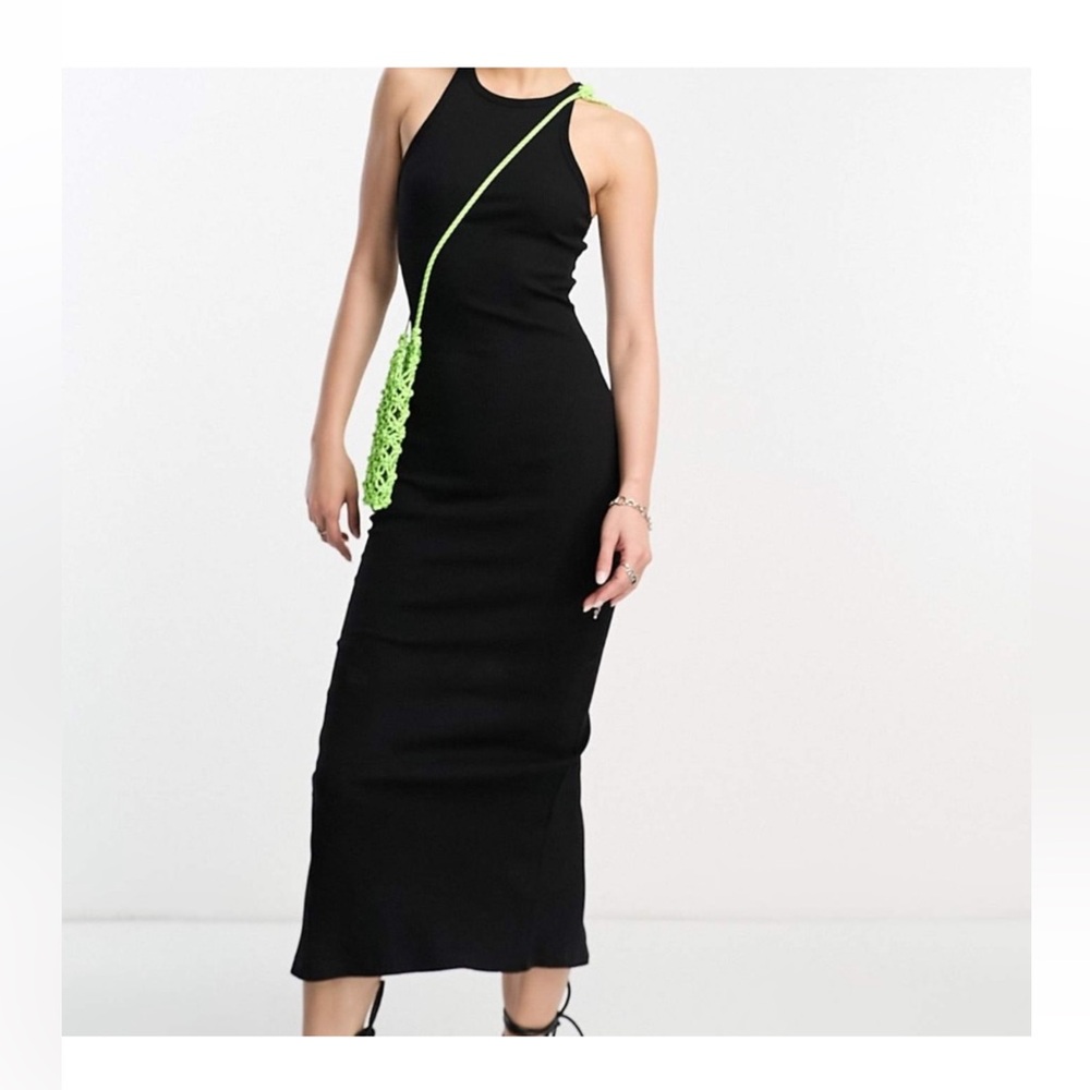 Berksha Tank Midi Dress Sz sm NWOT Rib Knit